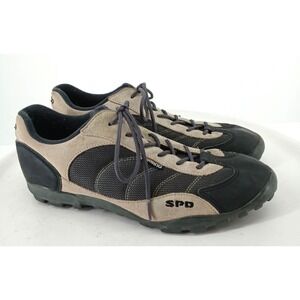 Shimano Mountain Bike Cycling Shoes Casual Sneakers Gray Suede Size 10.5   C131